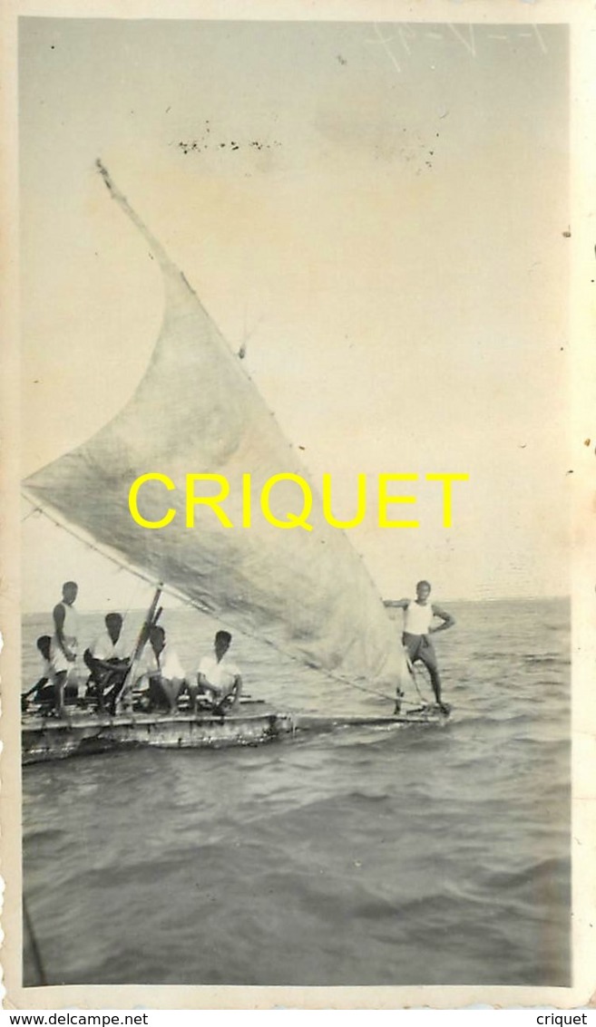 Fidji, Photo Originale N° 3, Barque De Pêche - Fidji