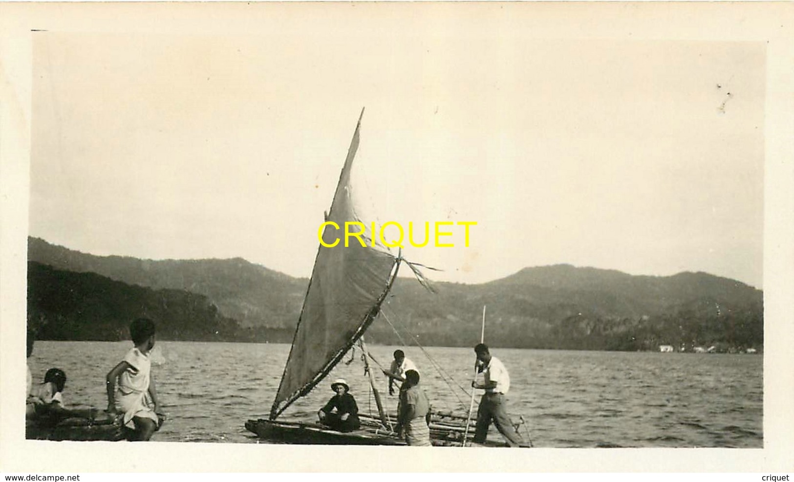 Fidji, Photo Originale N° 4, Barque De Pêche - Fidji