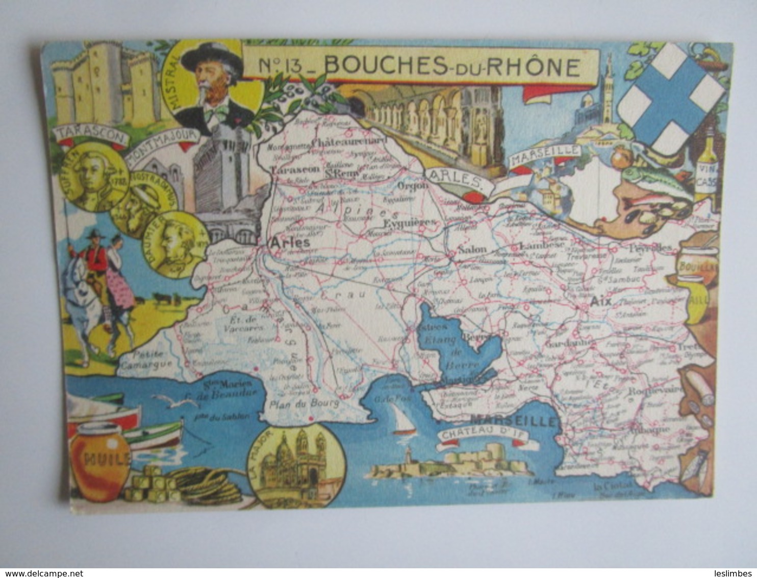 Bouches Du Rhone No. 13 - Carte Publicitaire Verrulyse. Editions Publirex - Other & Unclassified