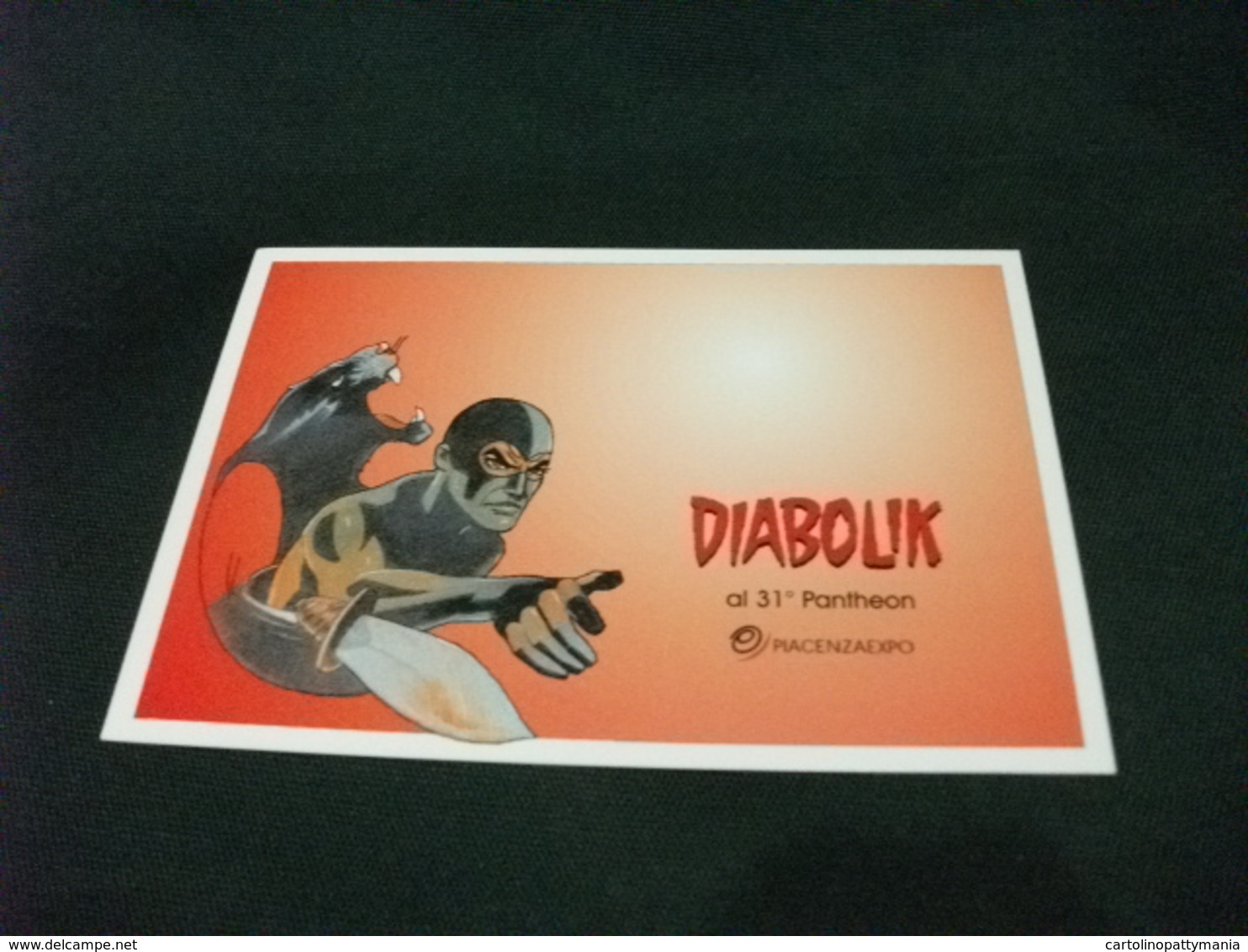 DIABOLIK AL 31° PANTHEON PIACENZA EXPO DISEGNO DI GIORGIO MONTORIO 2013 - Cómics