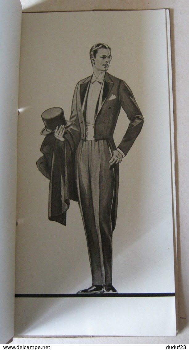CATALOGUE F. SCHATZ PARIS TAILLEUR Mode Homme Années 30 Confection Veston Pardessus Sport Raglan Cape - Publicités