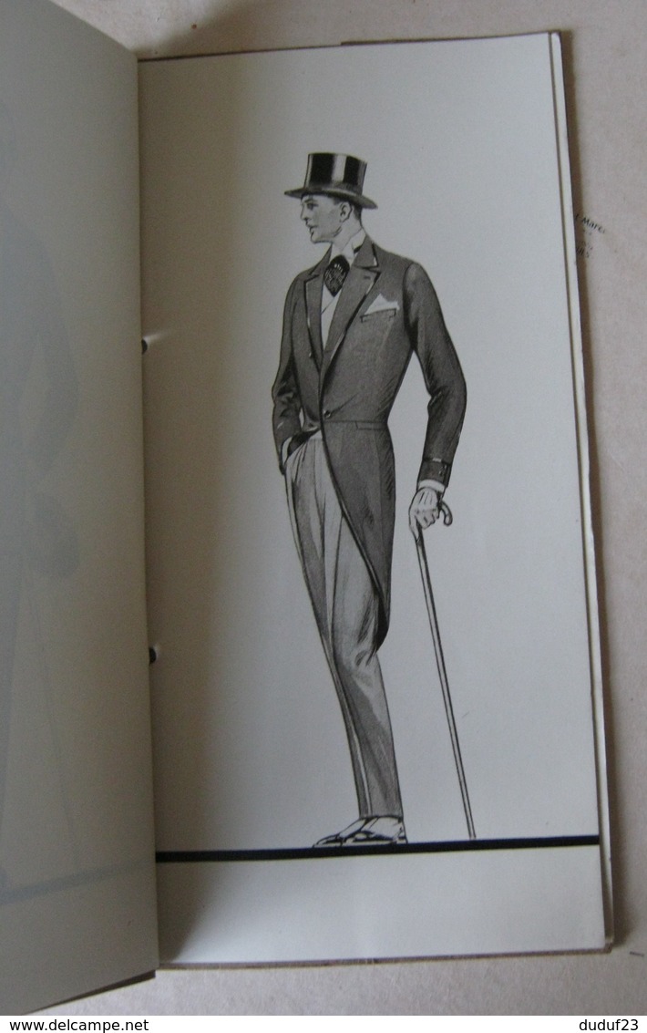 CATALOGUE F. SCHATZ PARIS TAILLEUR Mode Homme Années 30 Confection Veston Pardessus Sport Raglan Cape - Publicités