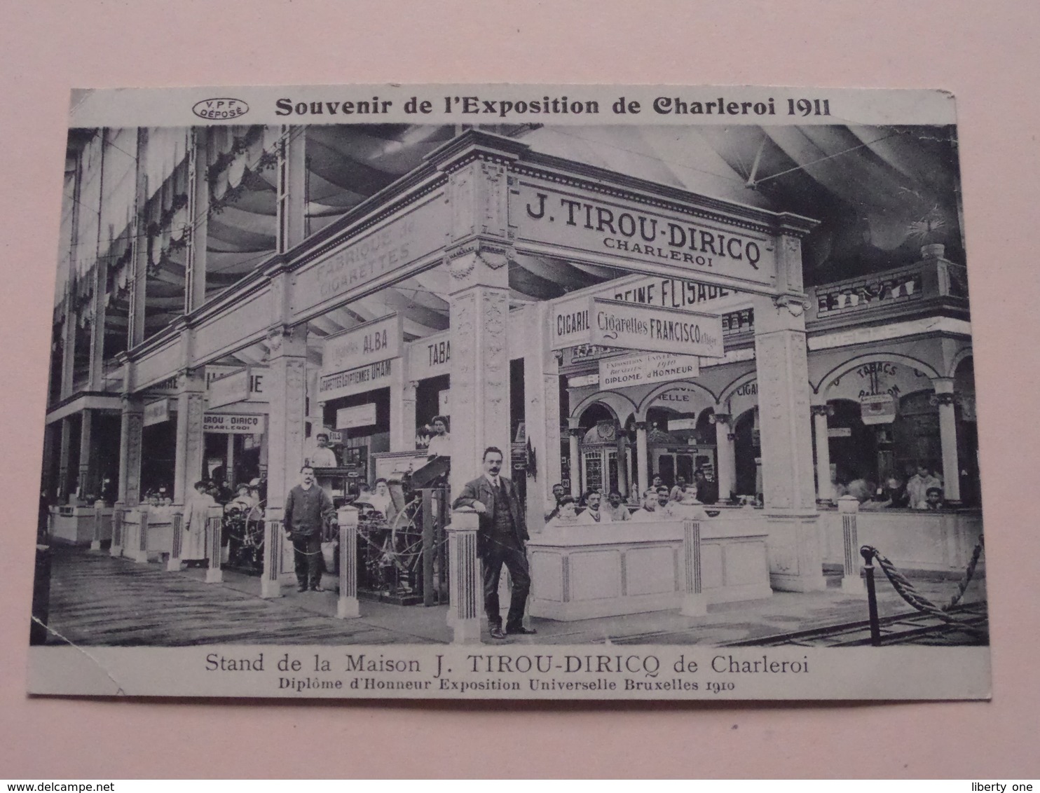 Souvenir De L'EXPOSITION De Charleroi 1911 Stand De La Maison J. TIROU-DIRICQ ( V.P.F.) Anno 19?? ( Voir Photo ) ! - Charleroi