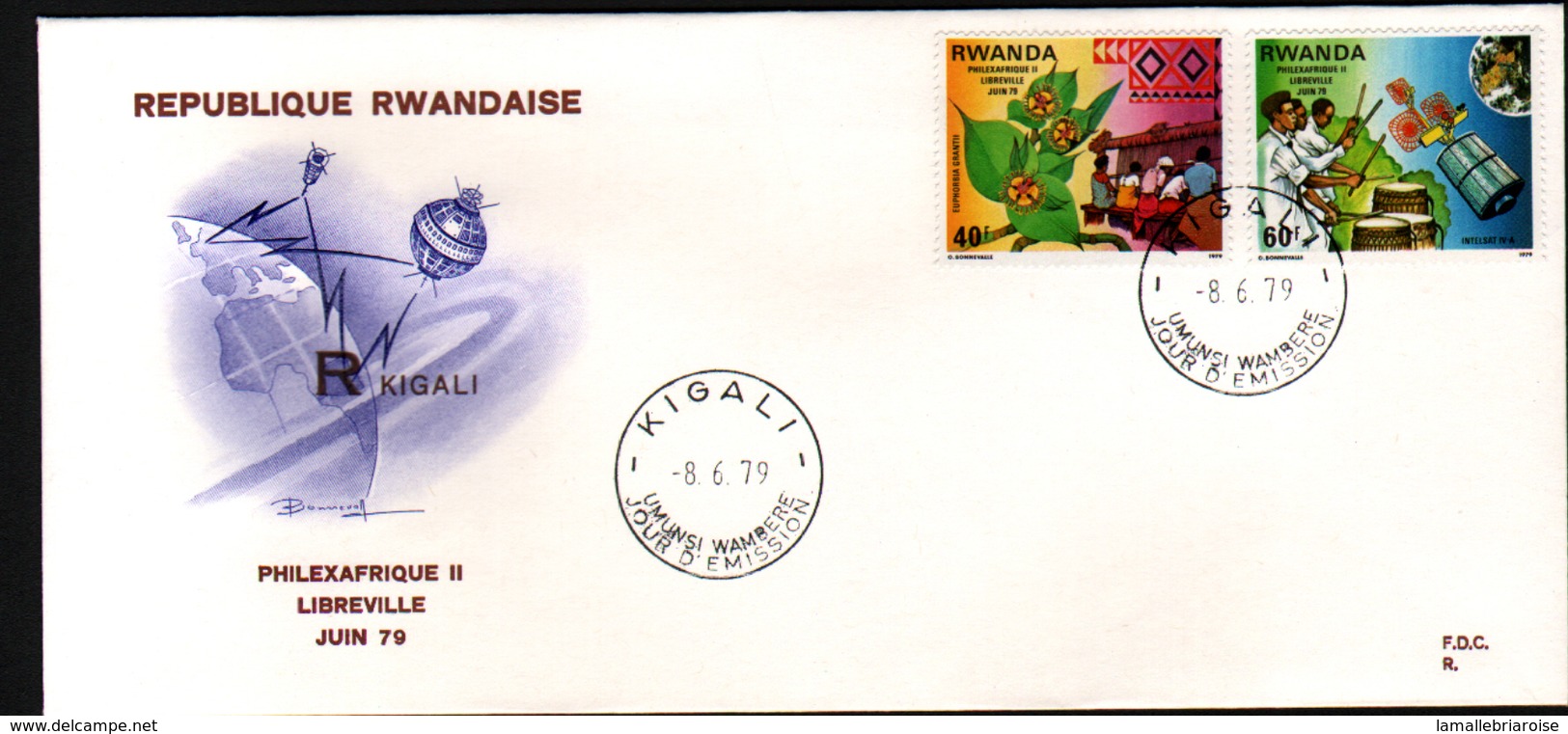 Rwanda,1979, PHILEXAFRIQUE II,. INTERNATIONAL PHILATELIC EXHIBITION - 1970-1979