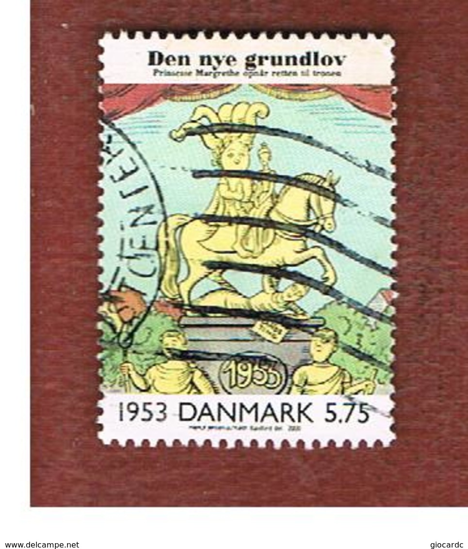 DANIMARCA (DENMARK)  -   SG 1213   -  2000  THE 20^ CENTURY: CARICATURE   - USED ° - Usati