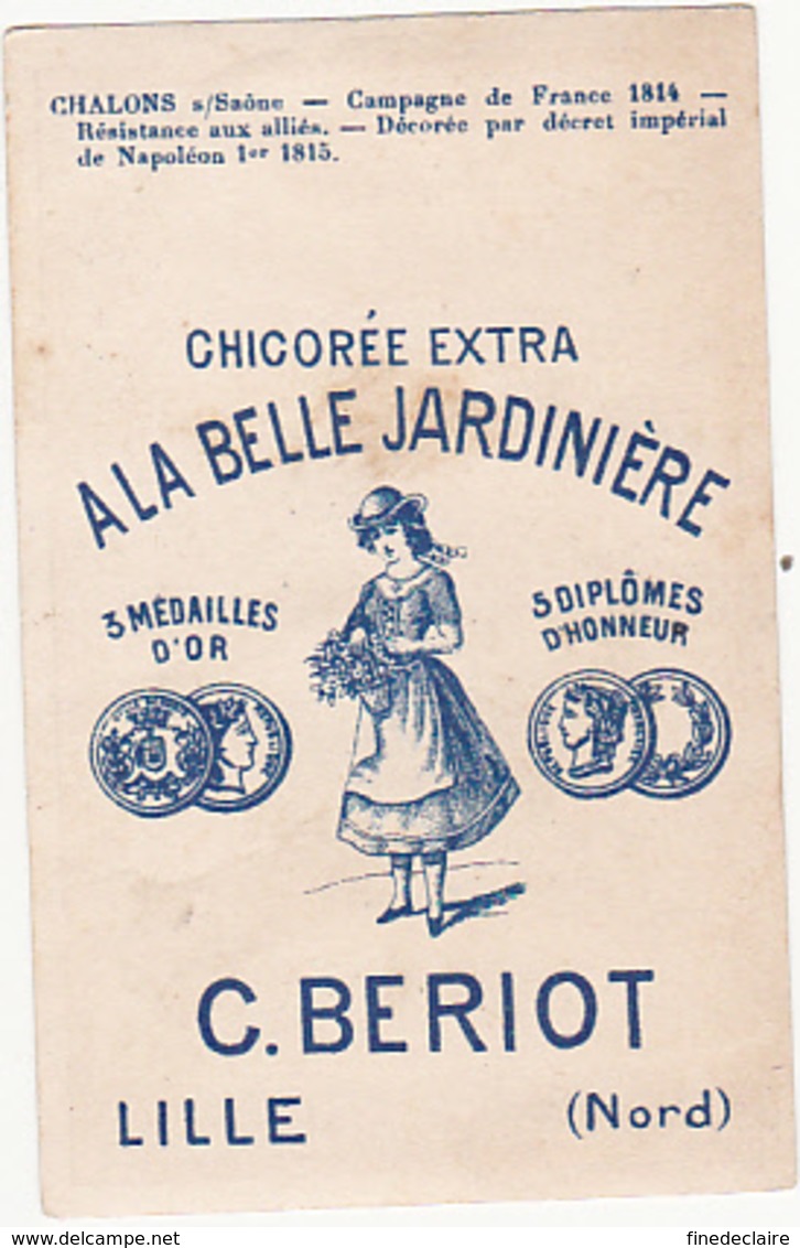 Chromo - Chicorée à La Belle Jardinière - Série Des Villes Décorées De France - Chalon Sur Saone - Tee & Kaffee