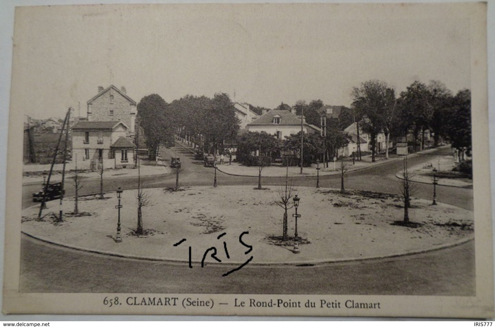 CPA-B192 - CLAMART - LE ROND-POINT DU PETIT CLAMART - Clamart