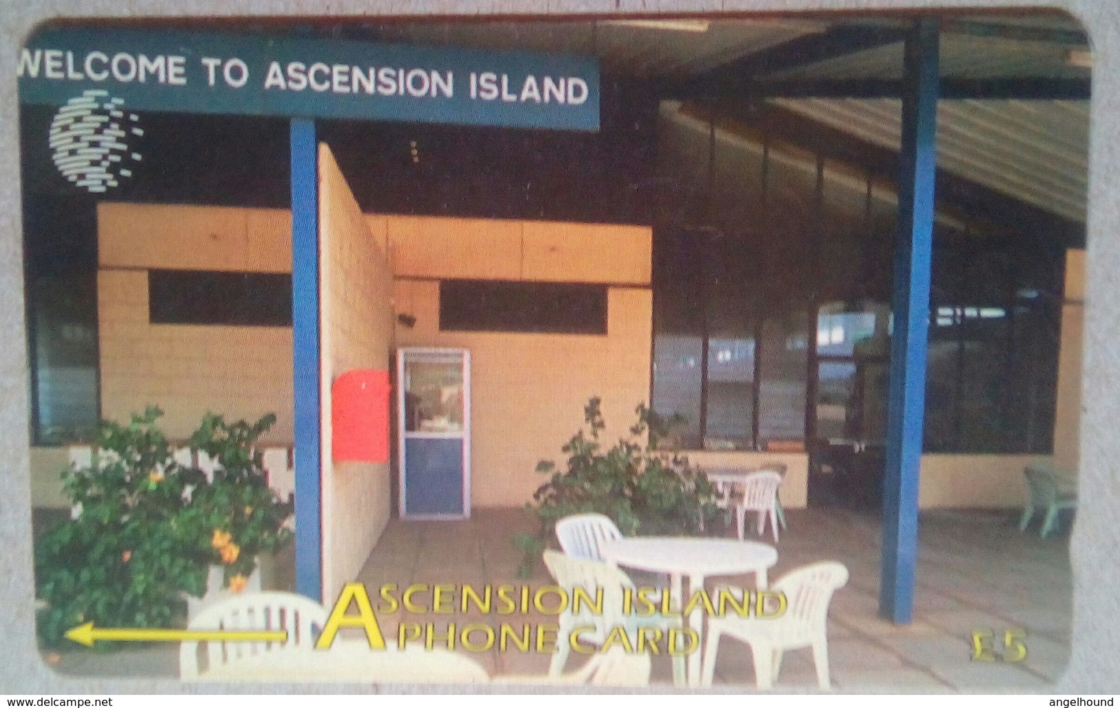 Ascension Island 7CASA Welcome To Ascension Island 5 Pounds - Islas Ascensión