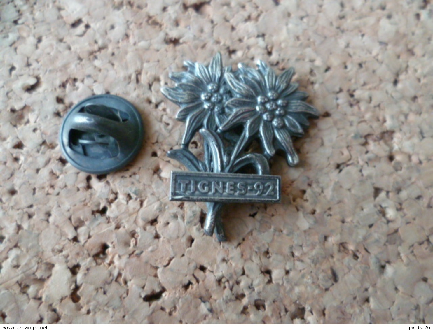 PIN'S  TIGNES 92     FLEUR EDELWEISS - Olympic Games