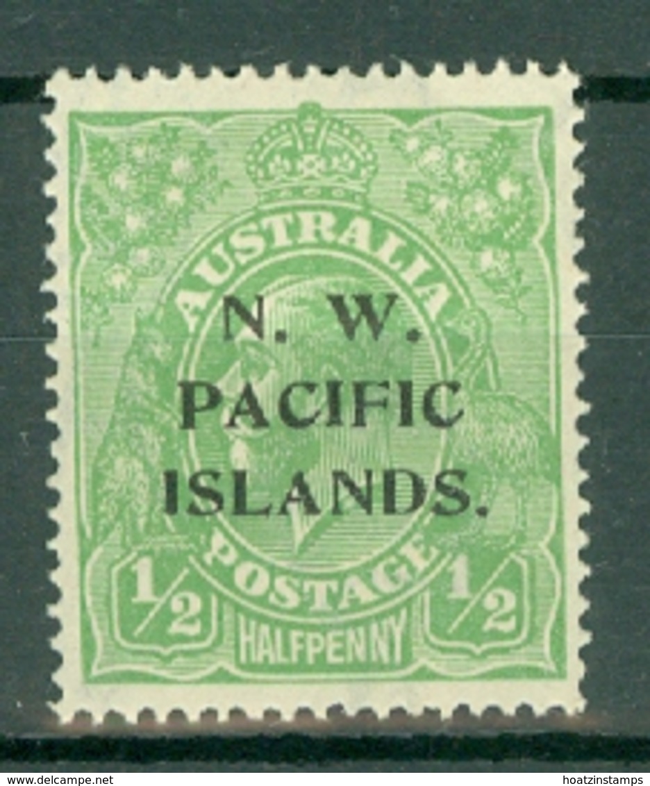 New Guinea - Australian Occupation: 1918/22   KGV 'N.W. Pacific Islands' OVPT   SG102   ½d   Green   MH - Papouasie-Nouvelle-Guinée