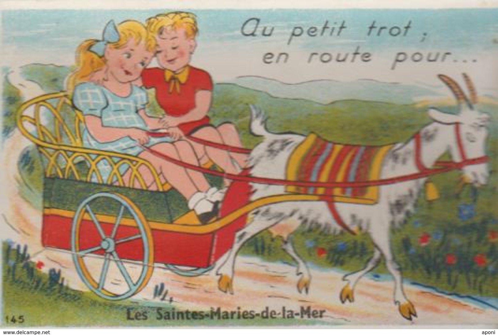 13 ." Les Saintes Maries De La Mer " Au Petit Trot En Route "  ). - A Systèmes