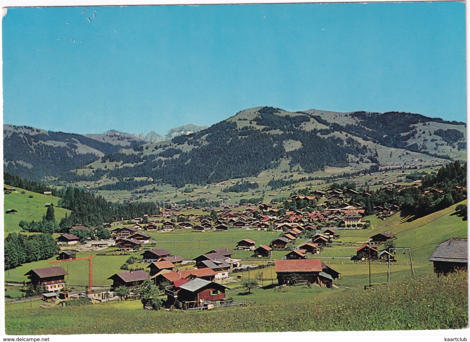 Gstaad - Les Pucelles - Dent De Savigny - Hugeligrat -  (Suisse/Schweiz) - Gstaad