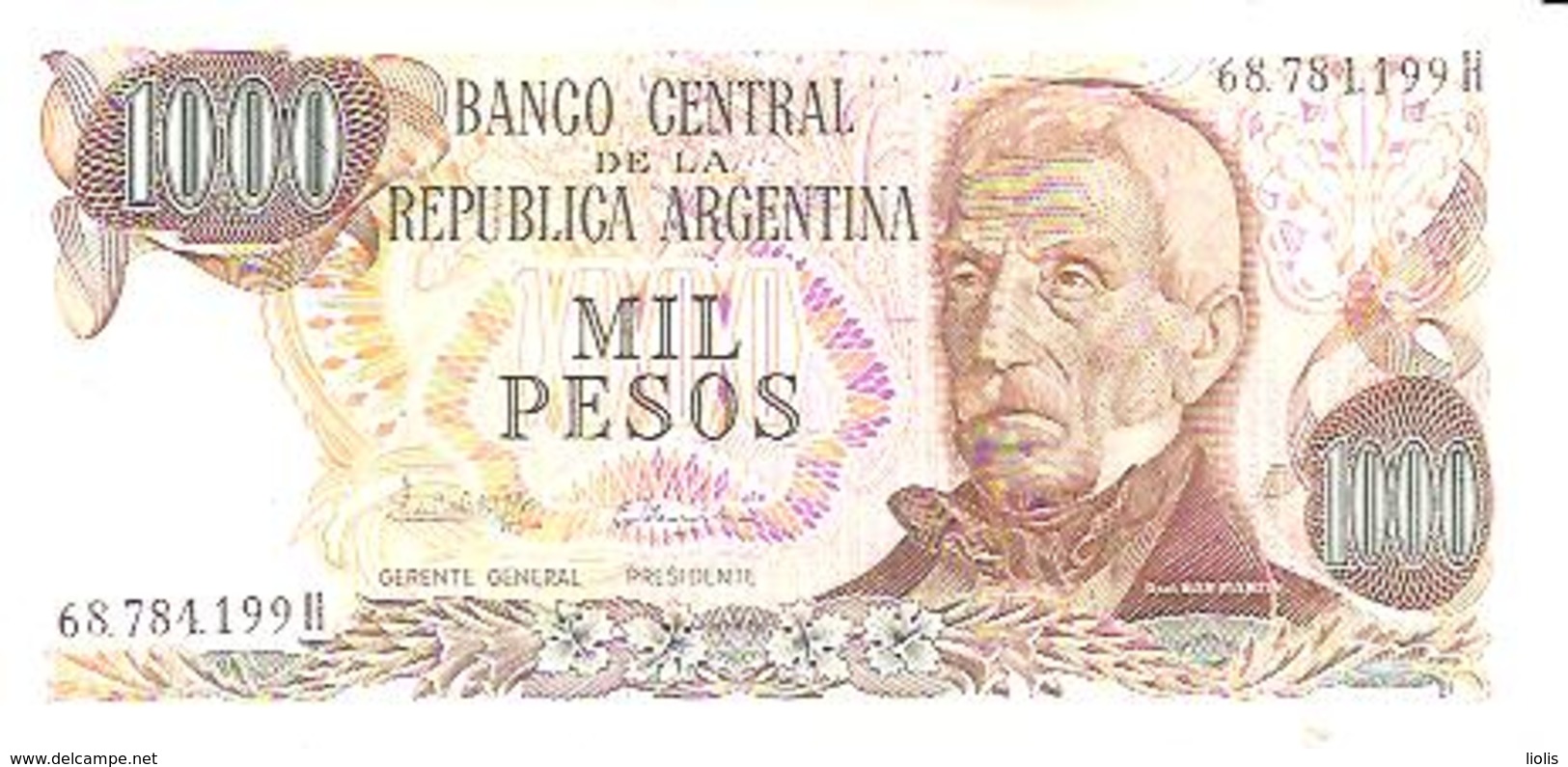 Argentina  P-304c  1000 Pesos  1976  UNC - Argentine