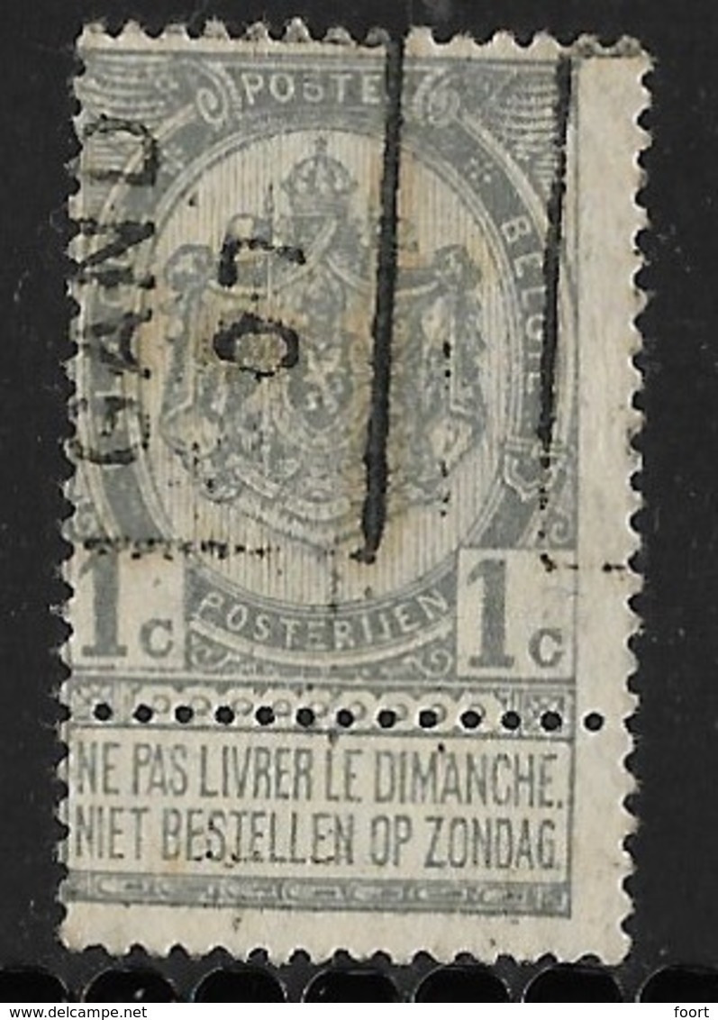 Gent 1907   Nr. 871A - Roller Precancels 1900-09