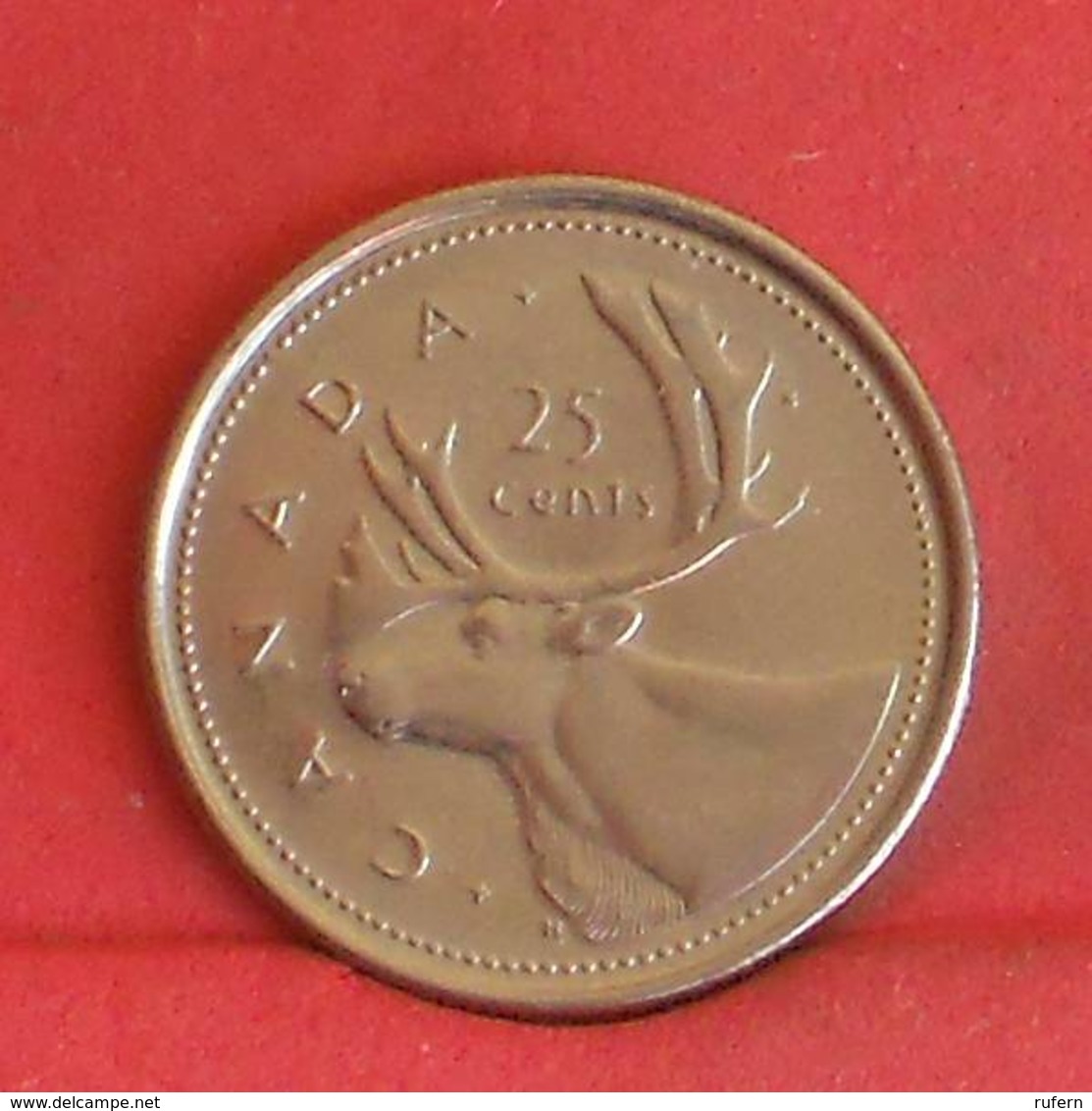 CANADA 25 CENTS 2002 -    KM# 448 - (Nº27236) - Canada