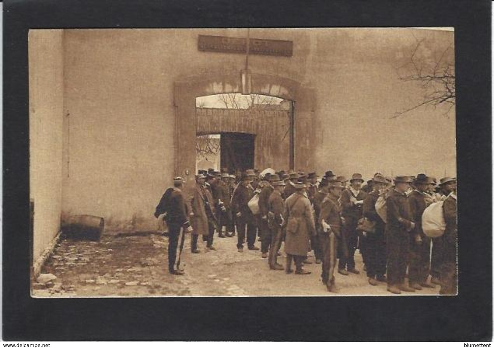 CPA Forçats Bagne Bagnards Prison Saint Martin De Ré Ile De Ré Non Circulé - Ile De Ré