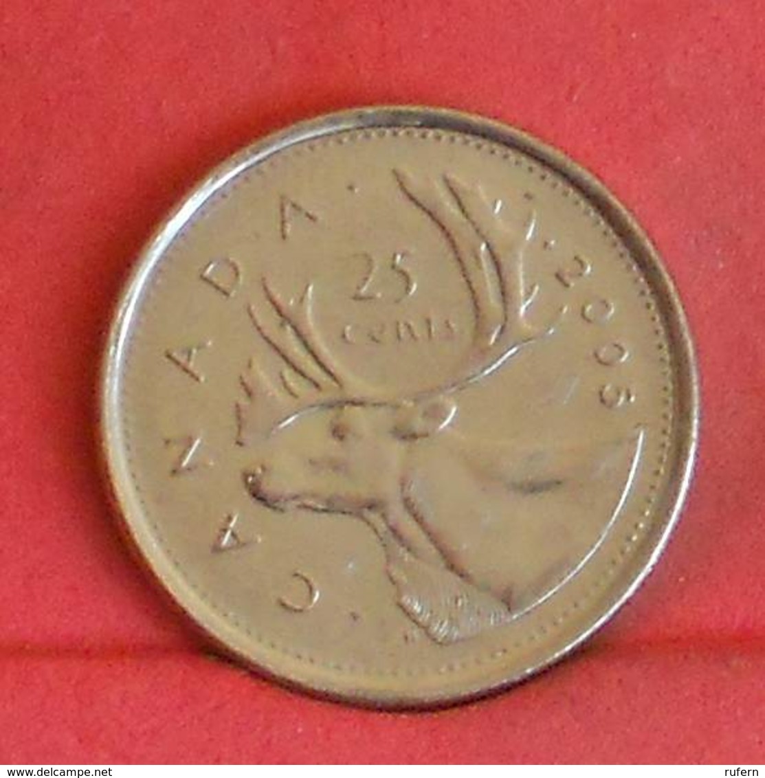 CANADA 25 CENTS 2005 -    KM# 493 - (Nº27249) - Canada