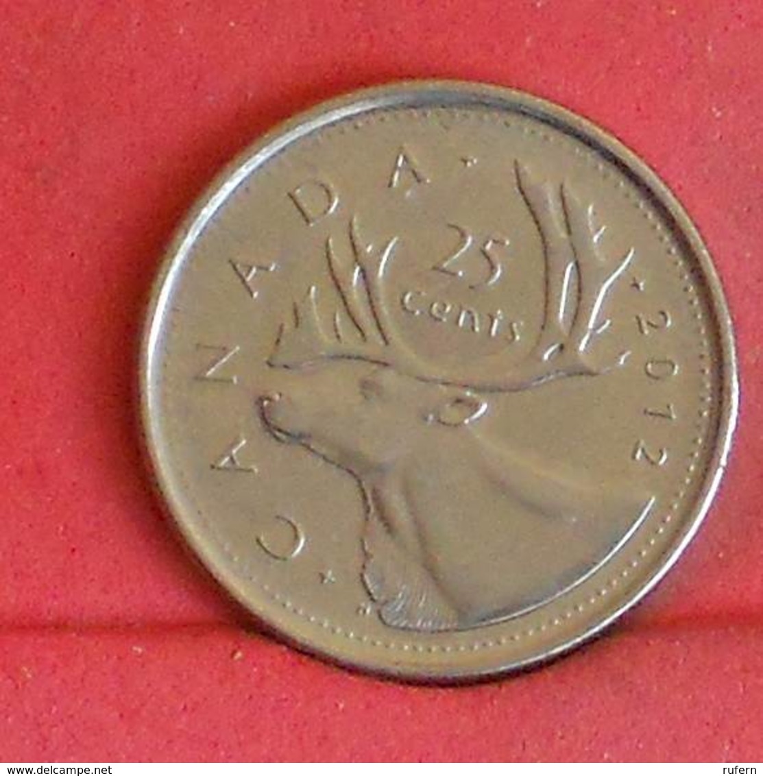 CANADA 25 CENTS 2012 -    KM# 493 - (Nº27257) - Canada