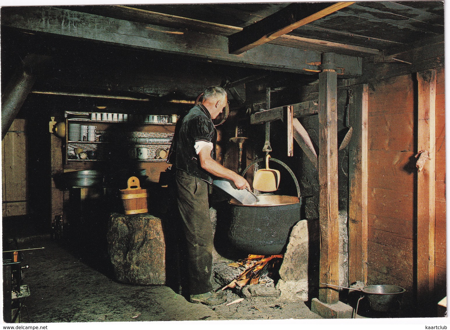 Käsen Auf Der Bunderalp - Fromagerie à L'alpe  -  (Suisse/Schweiz) - Andere & Zonder Classificatie