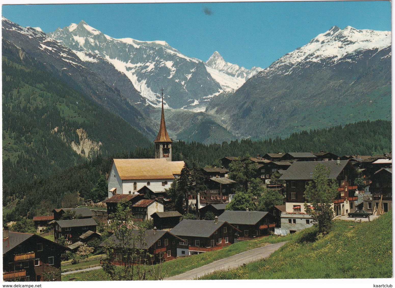 Ernen 1200 M. - Wannenhorn, Finsteraarhorn - Wallis  -  (Suisse/Schweiz) - Ernen