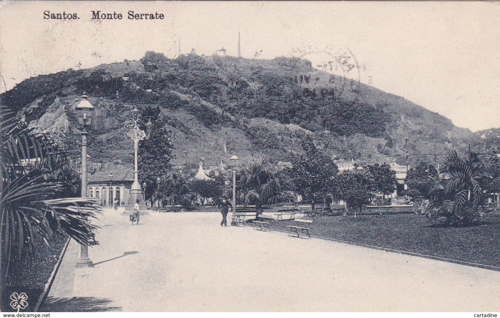 CPA  Brésil / Brasilia - Santos - Monte Serrate - 1913 - São Paulo