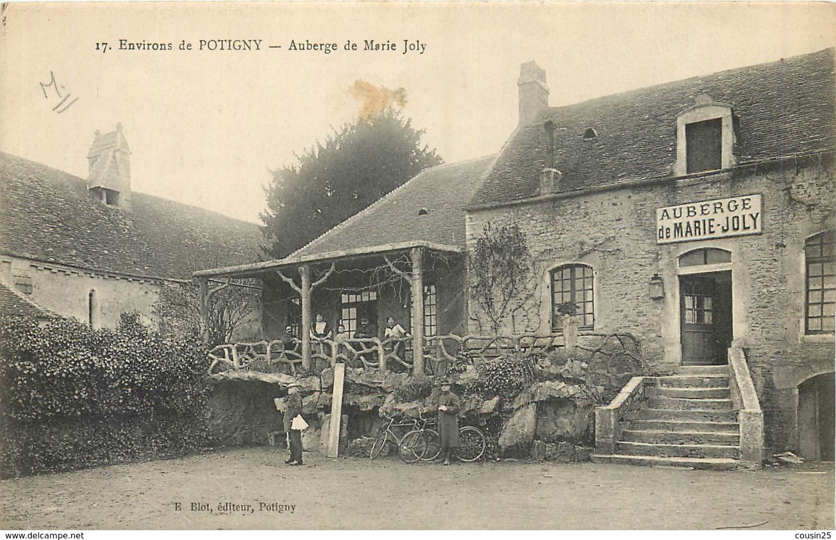 77 Environs De POTIGNY - Auberge De Marie Joly - Autres & Non Classés