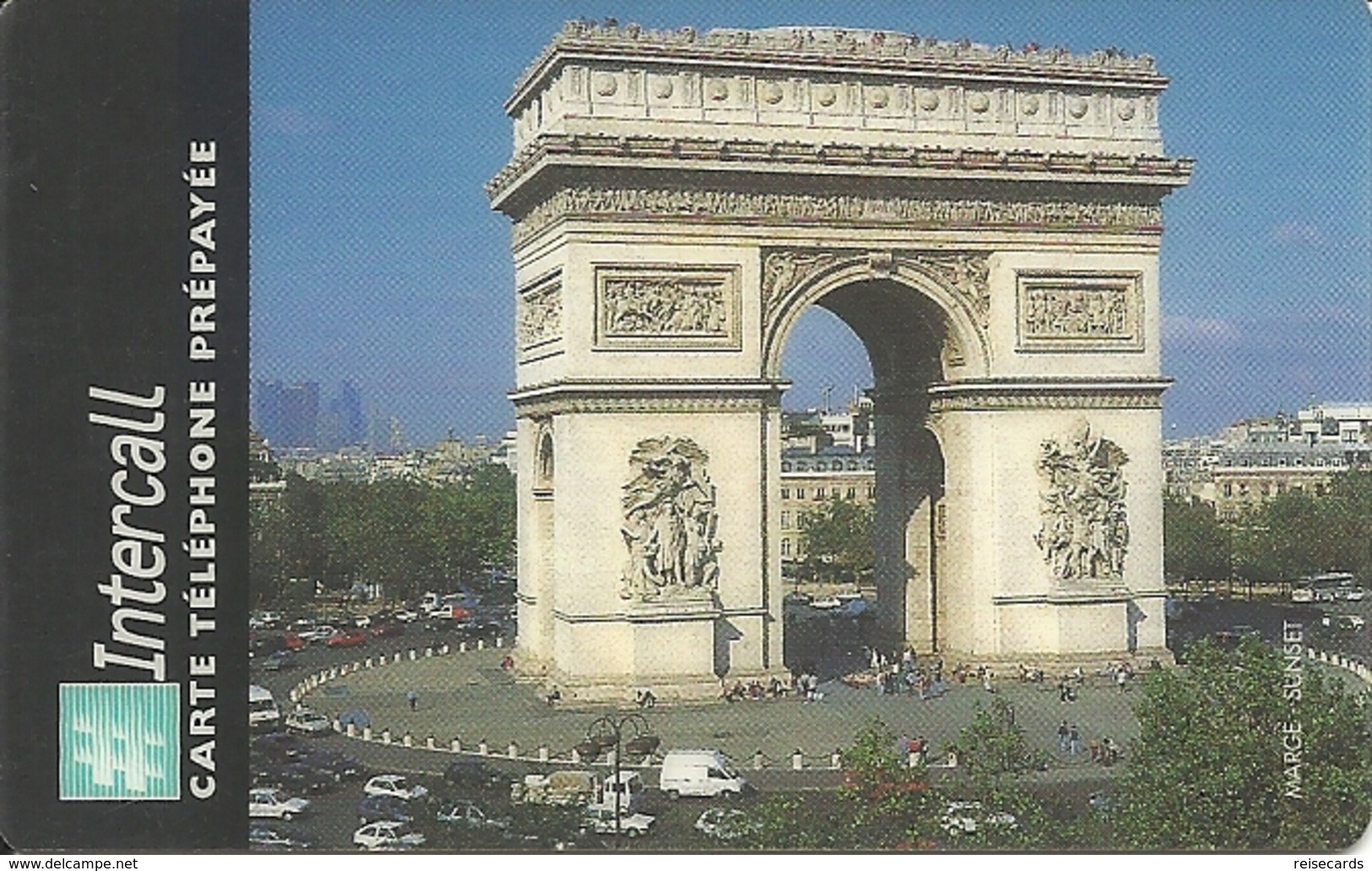 France: Prepaid Intercall - Paris, L'Arcde Triomphe - Sonstige & Ohne Zuordnung