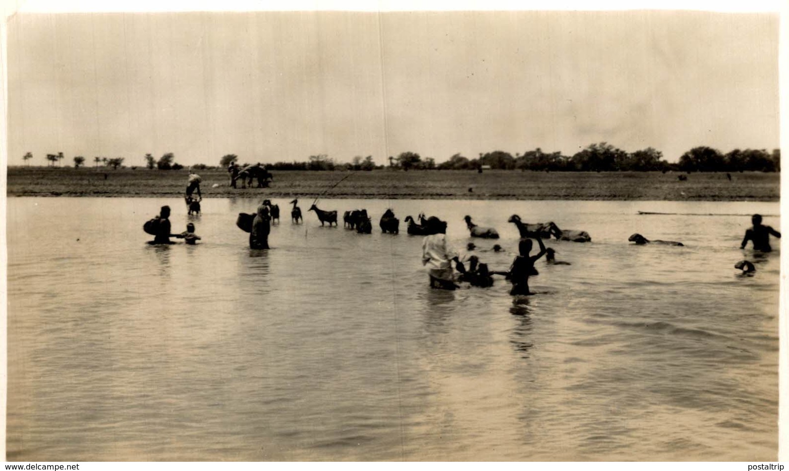 SUDAN NILE REAL PHOTO SEE BACK - Soudan