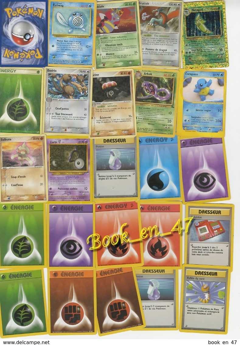 {61886} Pokémon Lot 25 Cartes (r) - Autres & Non Classés