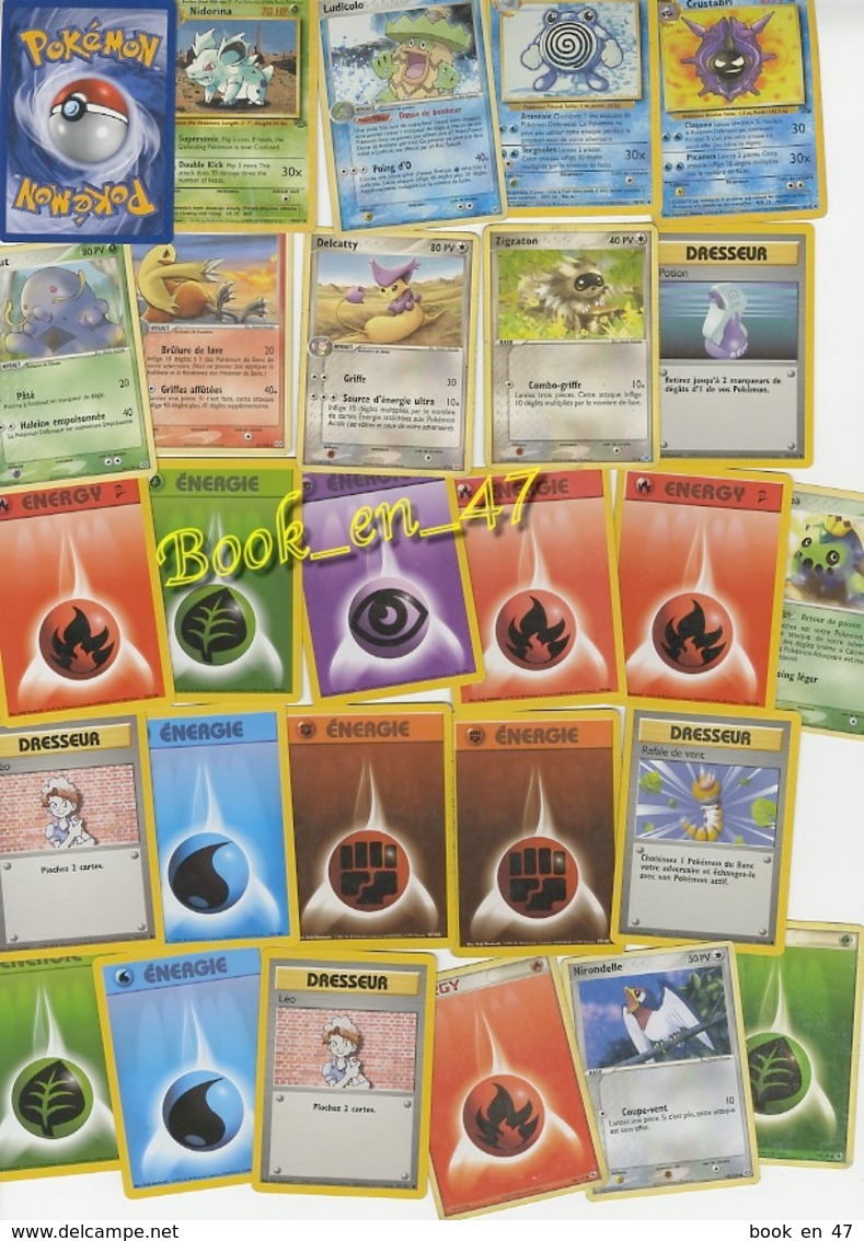 {61869} Pokémon Lot 25 Cartes (a) - Autres & Non Classés