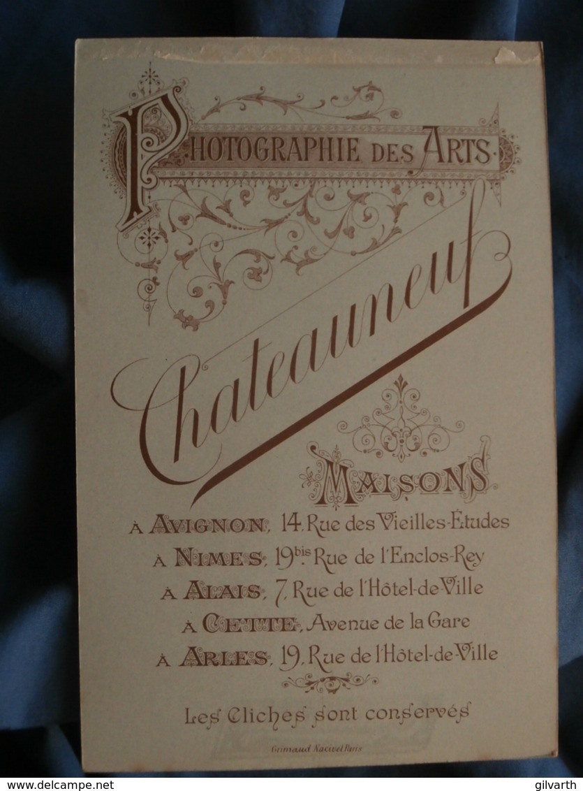 Photo Format Cabinet Photographie Des Arts  - Militaire élégant Lieutenant Du 19e D'artillerie L415 - Anciennes (Av. 1900)
