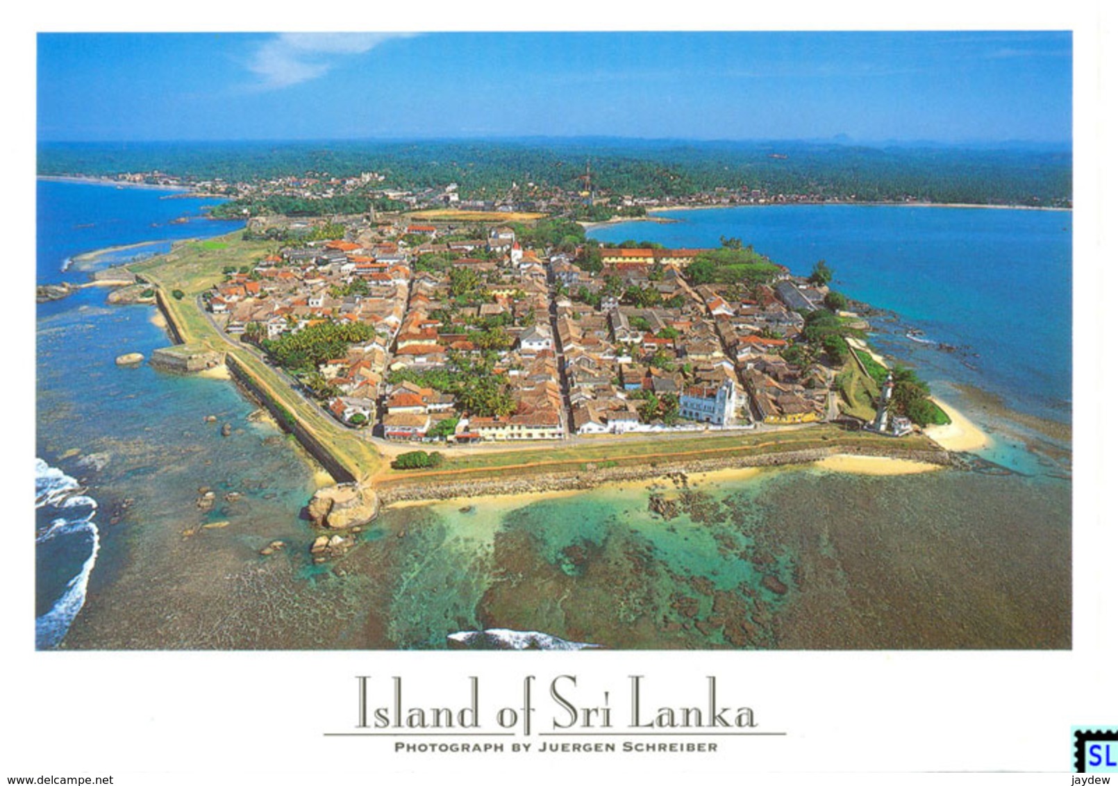 Sri Lanka Postcards, Galle Fort, UNESCO, Postcrossing - Sri Lanka (Ceylon)