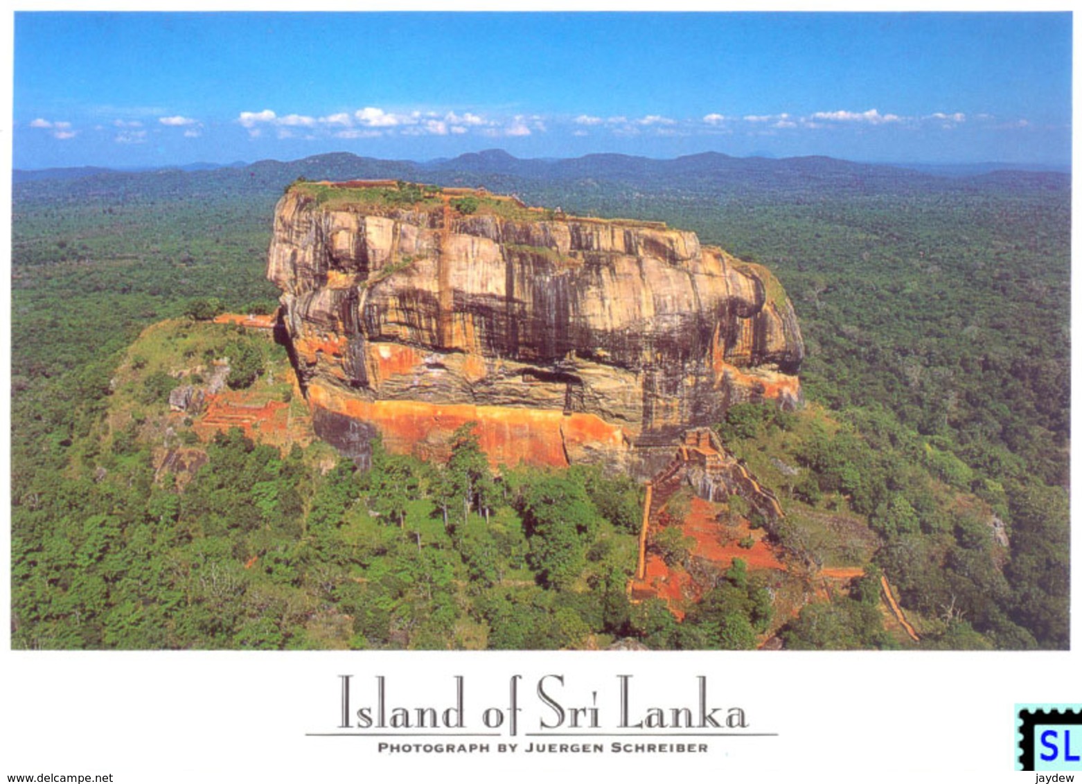 Sri Lanka Postcards, Sigiriya, UNESCO, Postcrossing - Sri Lanka (Ceylon)