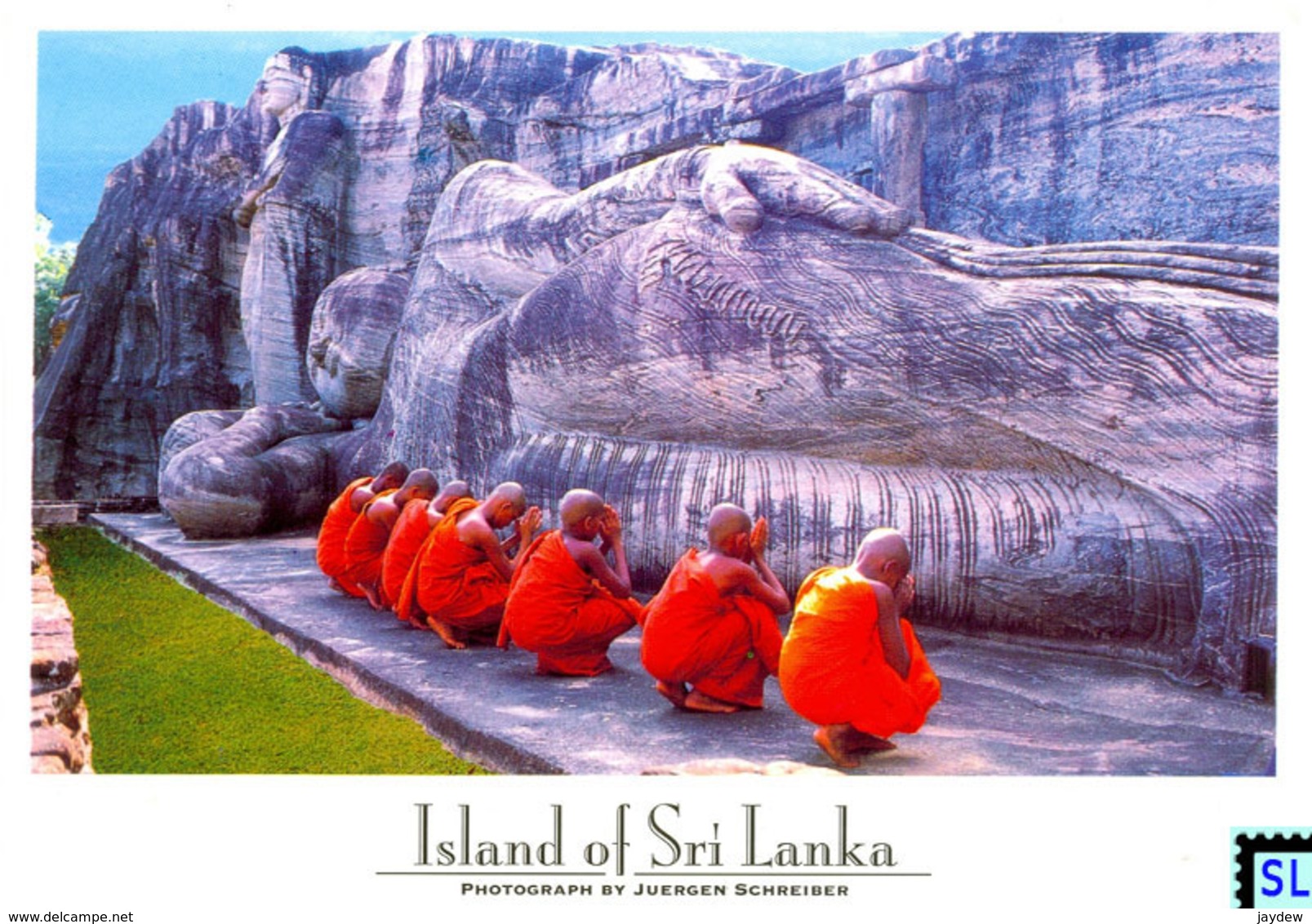 Sri Lanka Postcards, Galviharaya, Polonnaruwa, UNESCO, Postcrossing - Sri Lanka (Ceylon)