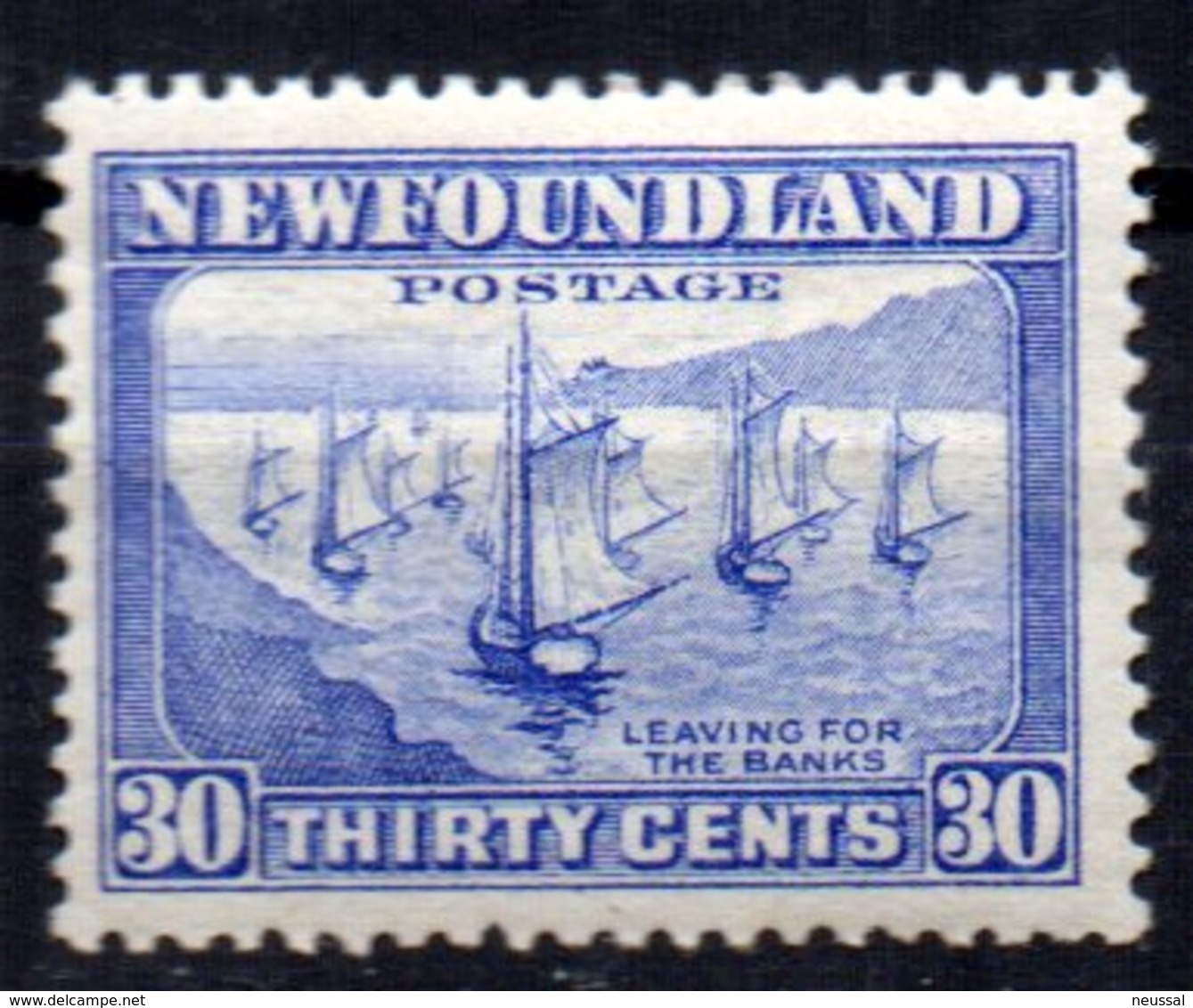 Sello Nº 185  Newfoundland - 1908-1947