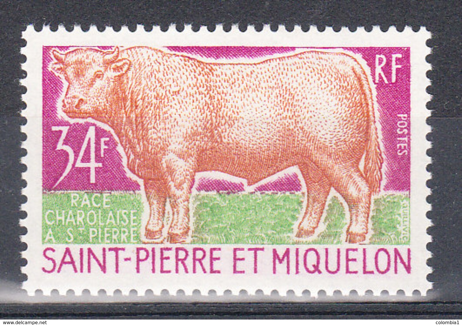 SAINT PIERRE ET MIQUELON YT 409 Neuf ** - Unused Stamps