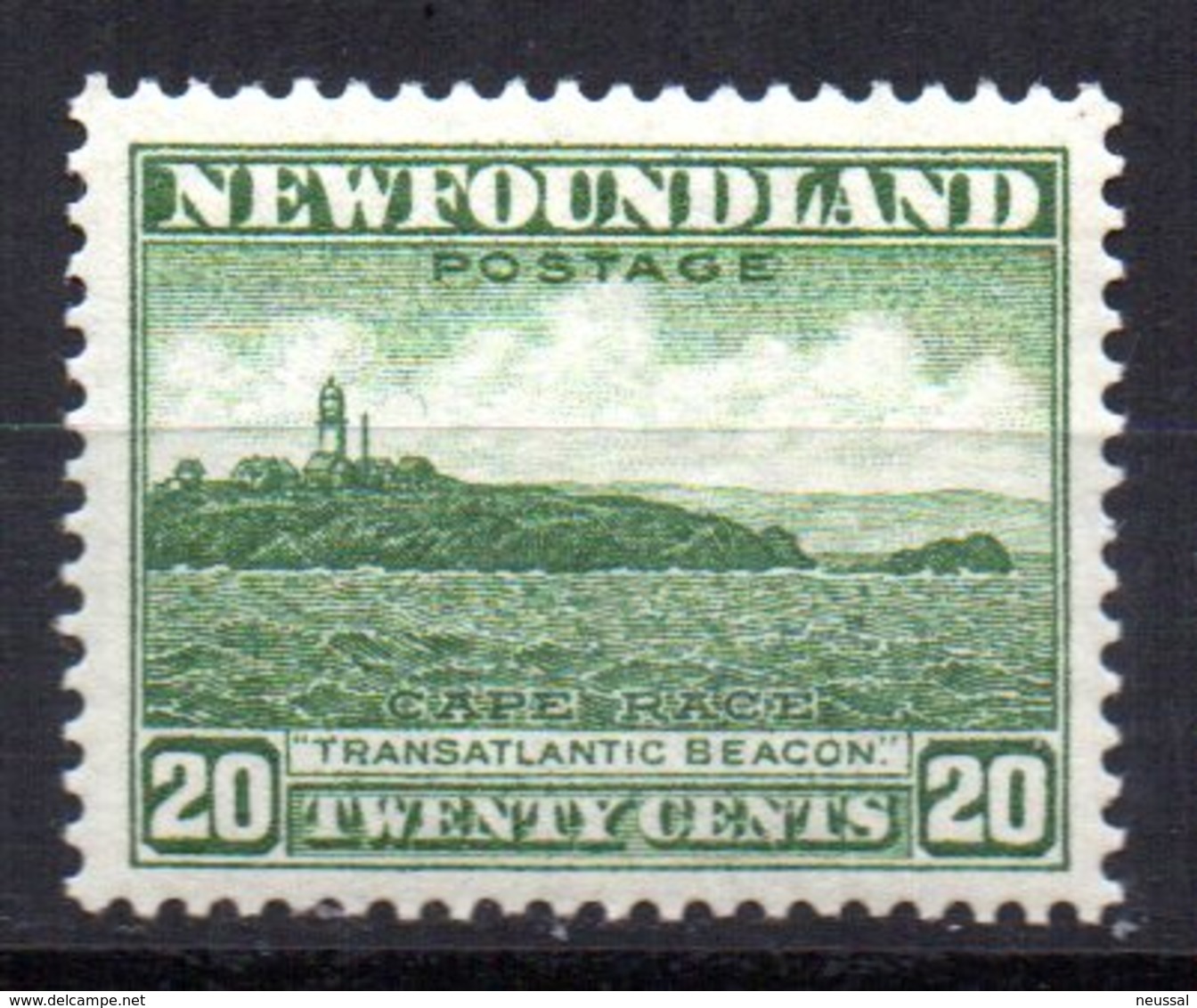 Sello Nº 182  Newfoundland - 1908-1947