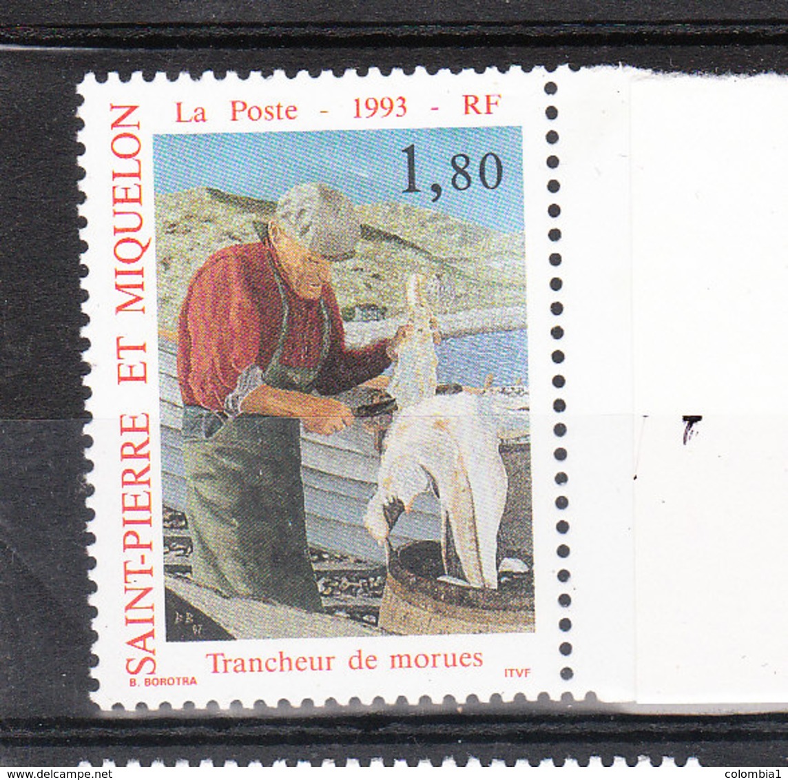 SAINT PIERRE ET MIQUELON YT 577 Neuf ** - Unused Stamps