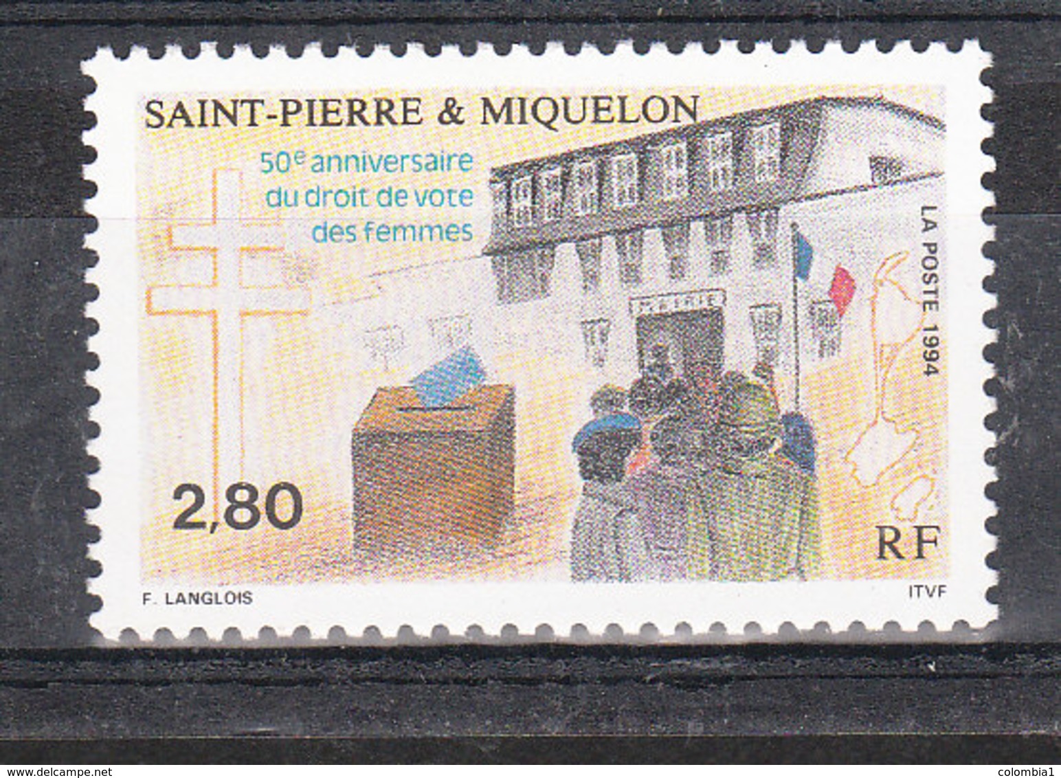 SAINT PIERRE ET MIQUELON YT 597 Neuf ** - Unused Stamps