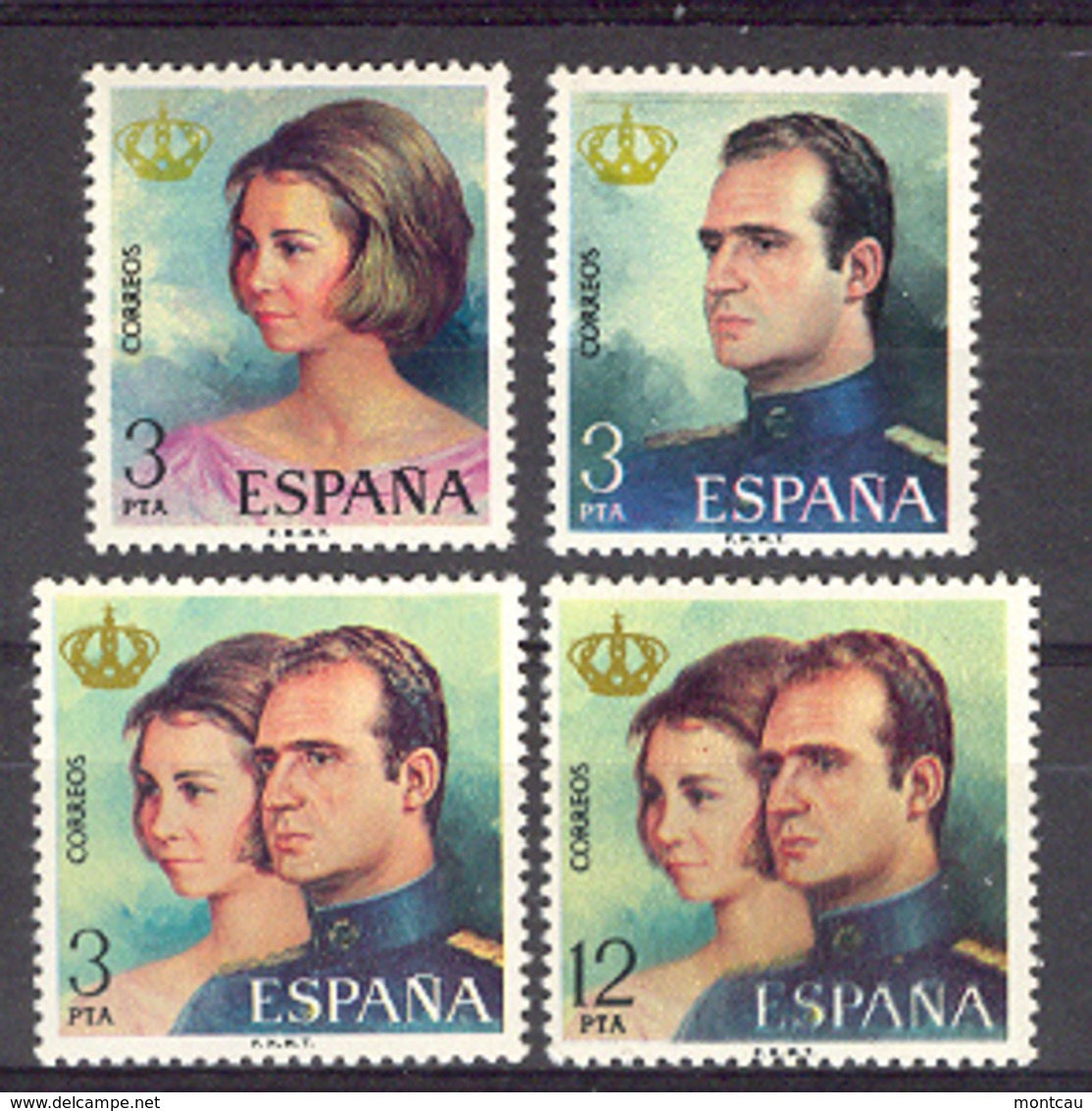 Spain 1975 - Reinado J. Carlos I Ed 2302-05 (**) - Nuevos