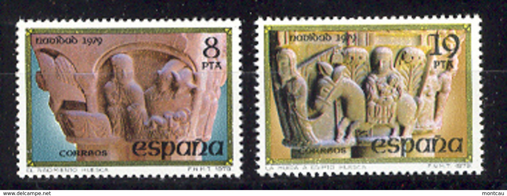 Spain 1979. Navidad Ed 2550-51 (**) - Nuevos