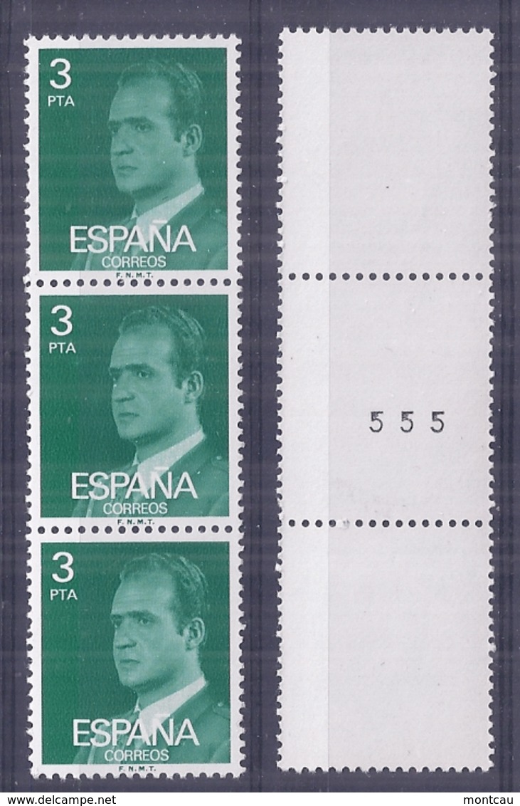 Spain. 1976 - Basica - Triptico Numerado Ed 2346A (**) - Nuevos