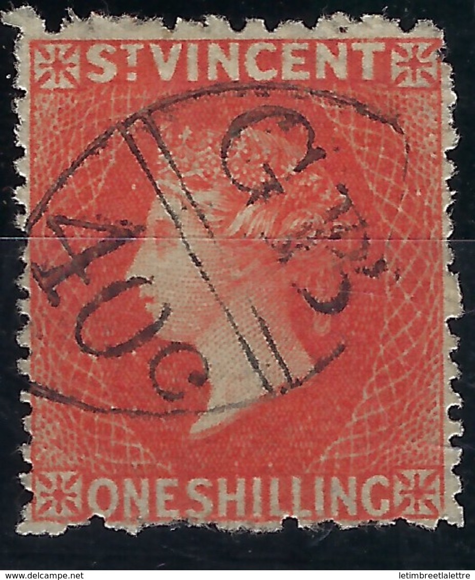 Saint Vincent - N° 19B - Vermillon - Belle Oblitération - TB - St.Vincent (...-1979)