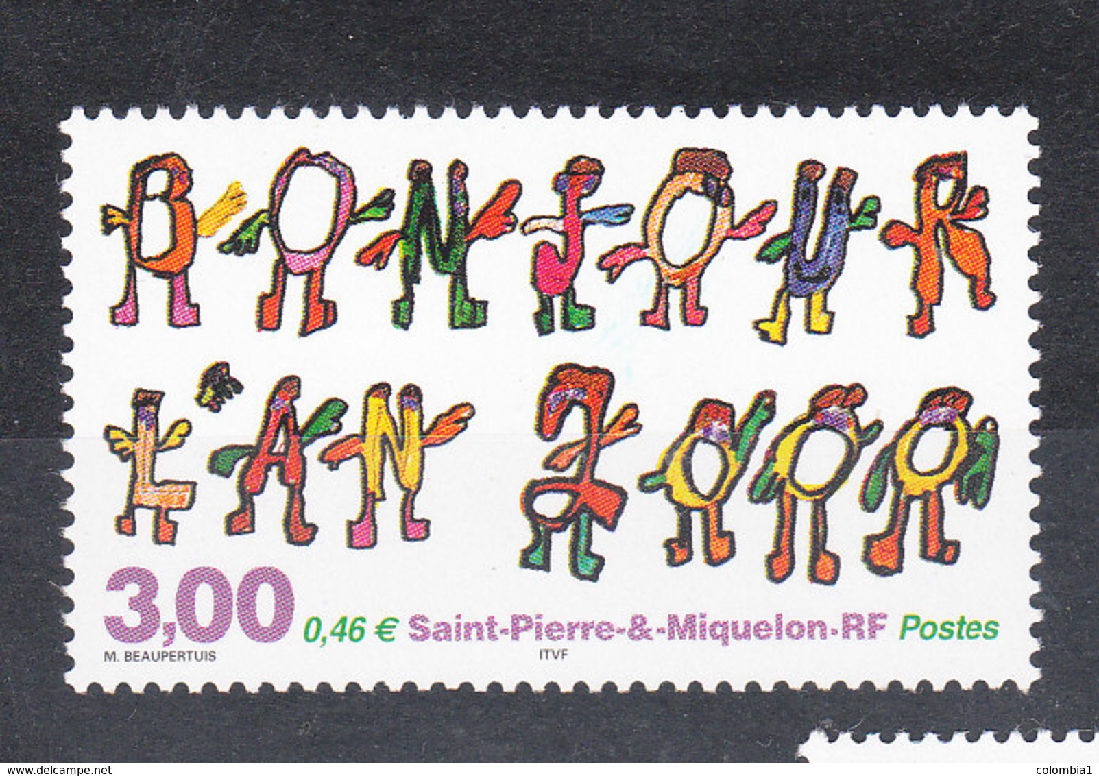 SAINT PIERRE ET MIQUELON YT 706 Neuf ** - Unused Stamps