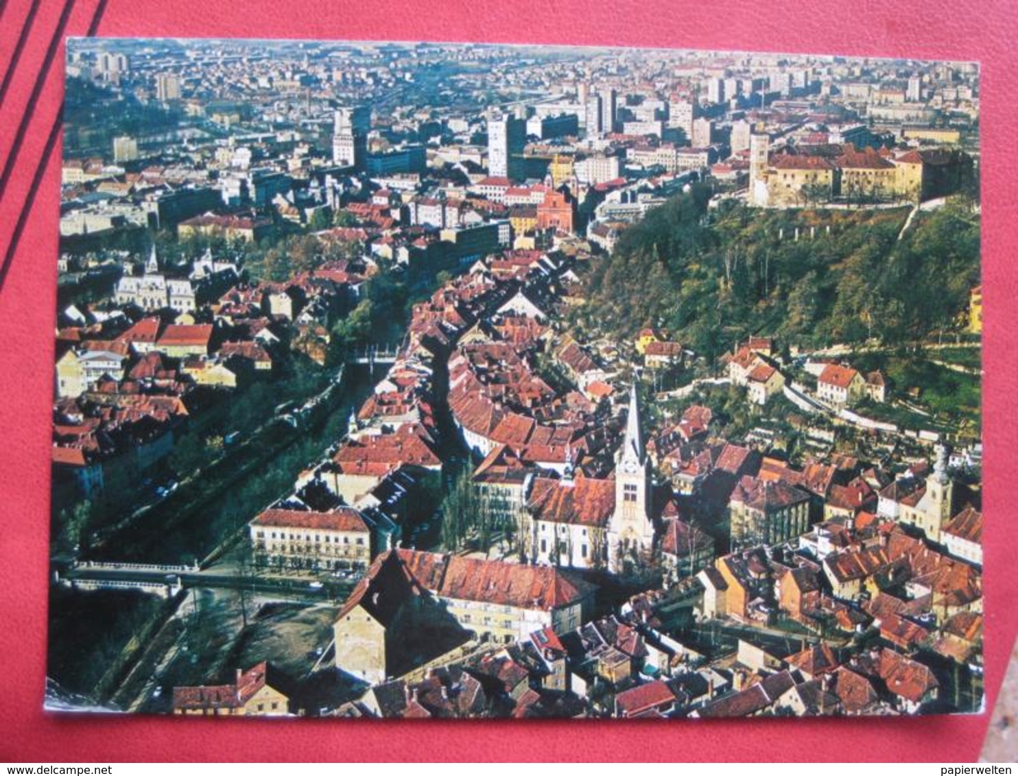Ljubljana / Laibach - Flugaufnahme - Slowenien