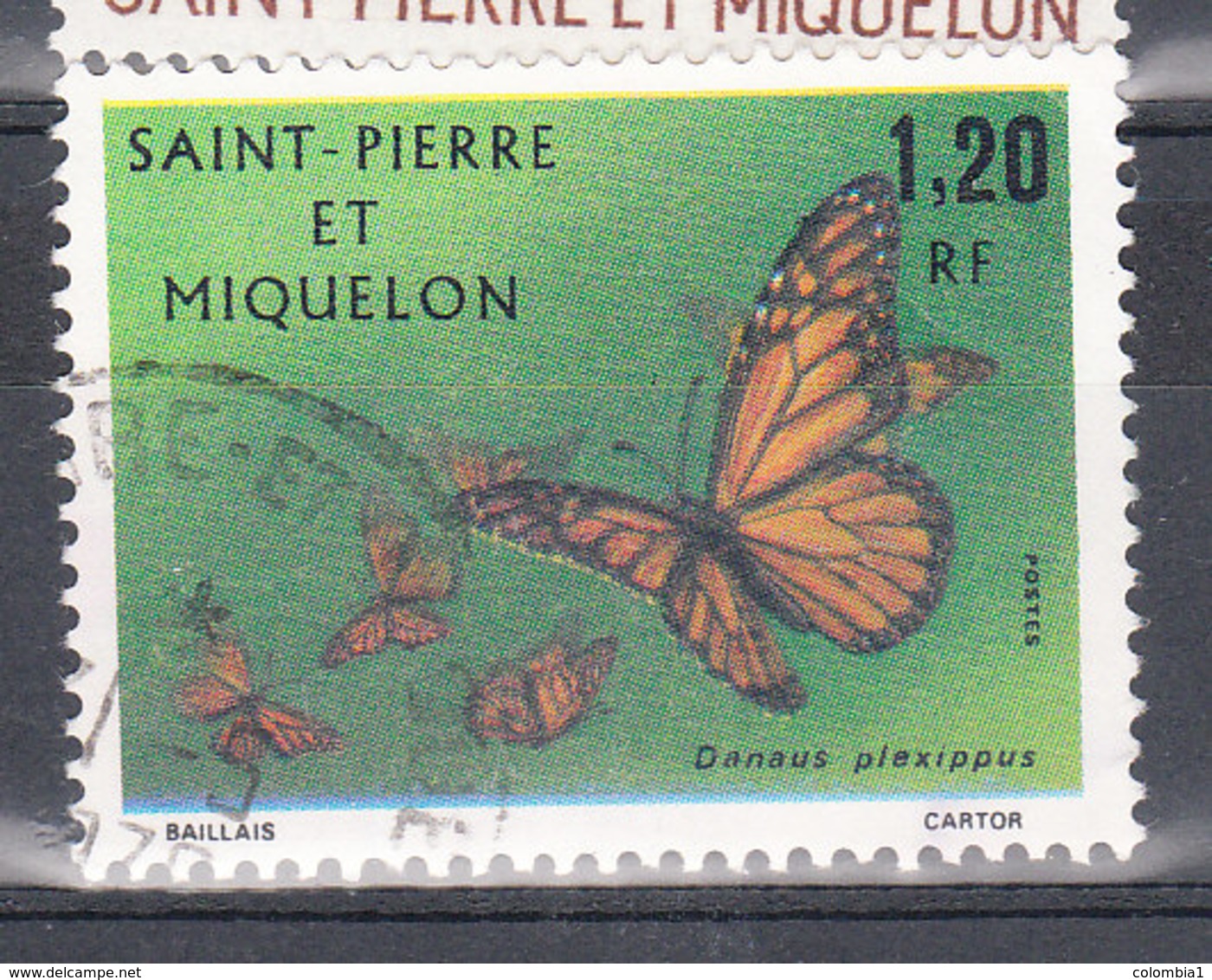 SAINT PIERRE ET MIQUELON YT 442 Oblitéré - Usados