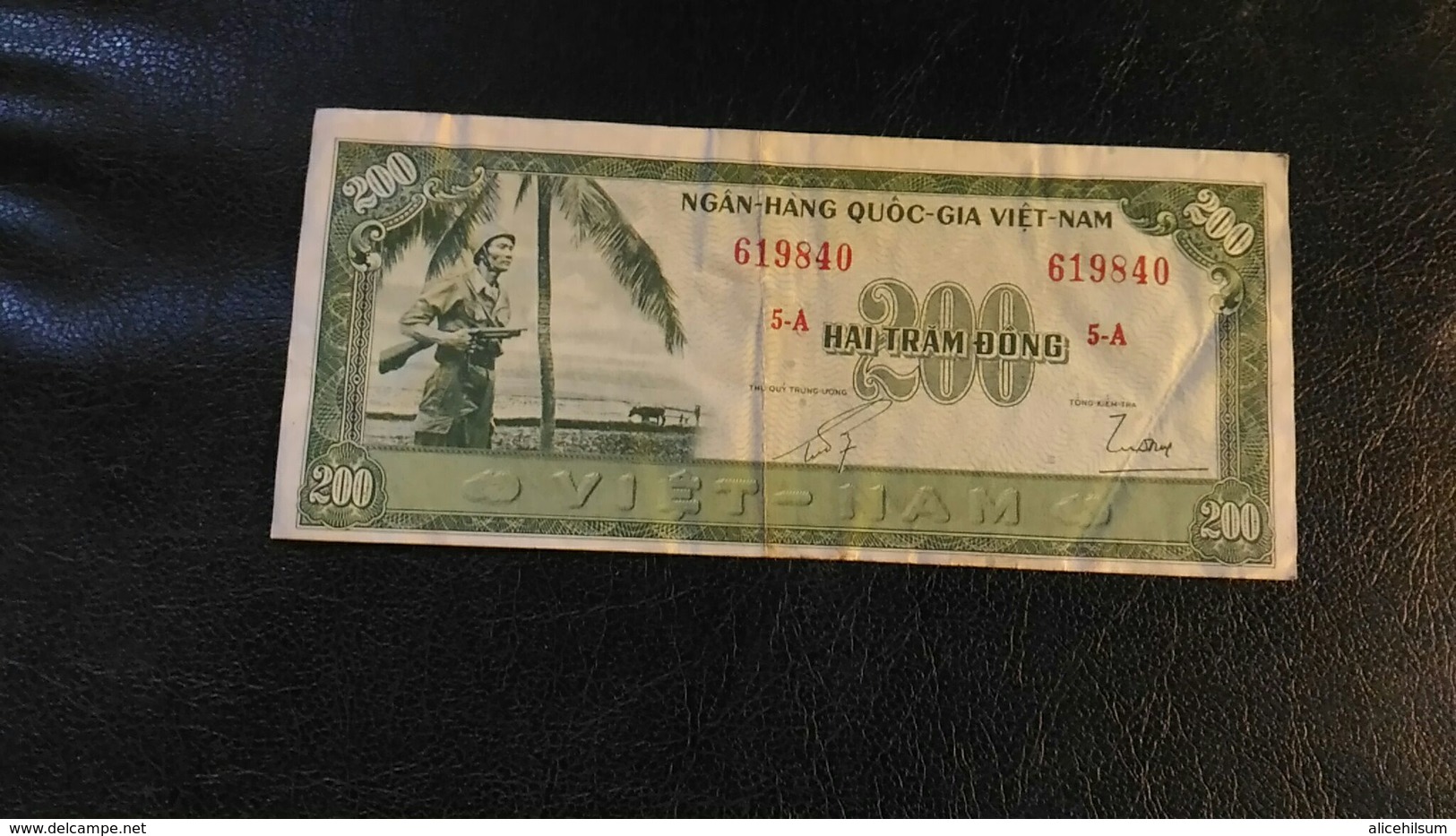 Billet De 200 Dong Sud Viet-Nam Original - Viêt-Nam