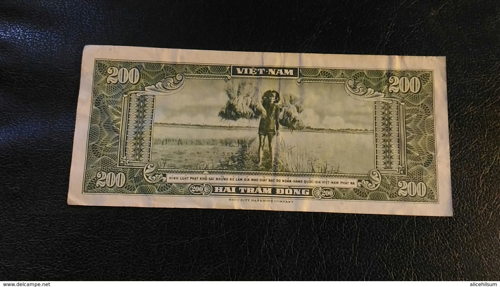 Billet De 200 Dong Sud Viet-Nam Original - Viêt-Nam