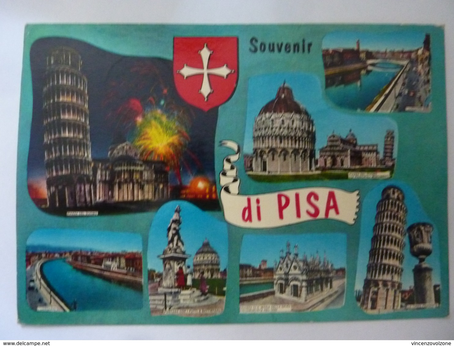 Cartolina Viaggiata "Souvenir Di PISA" 1971 - Pisa