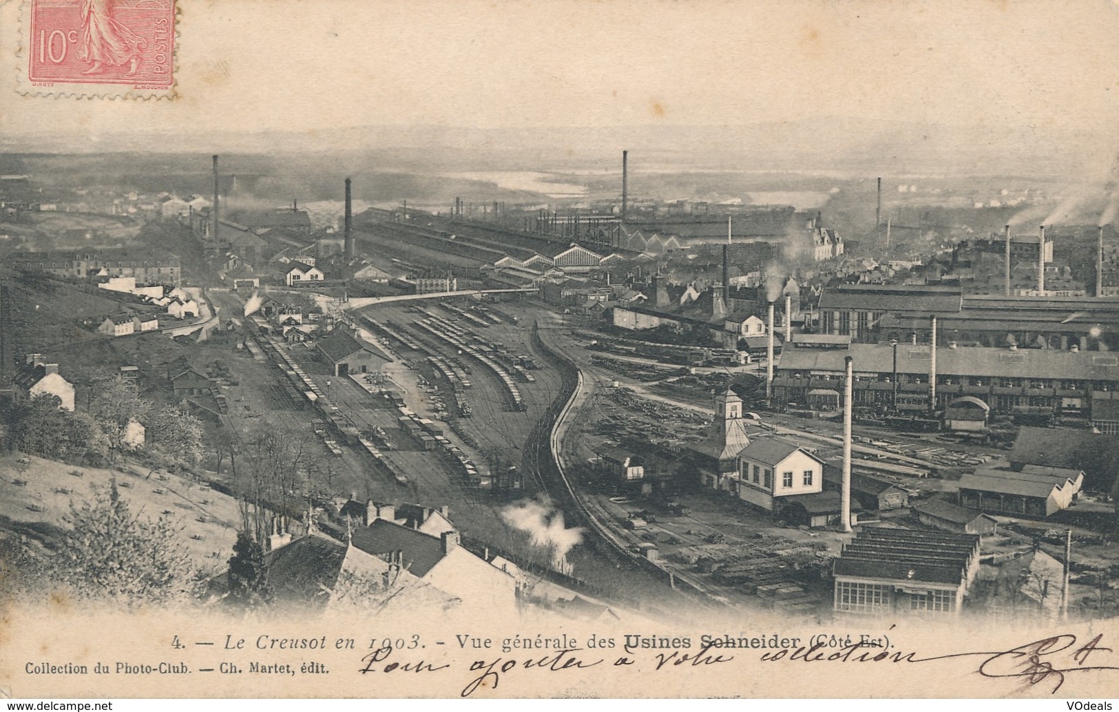 CPA - France - (71) Saône Et Loire - Le Creusot En 1903 - Vue Générale Des Usines Schneider - Le Creusot